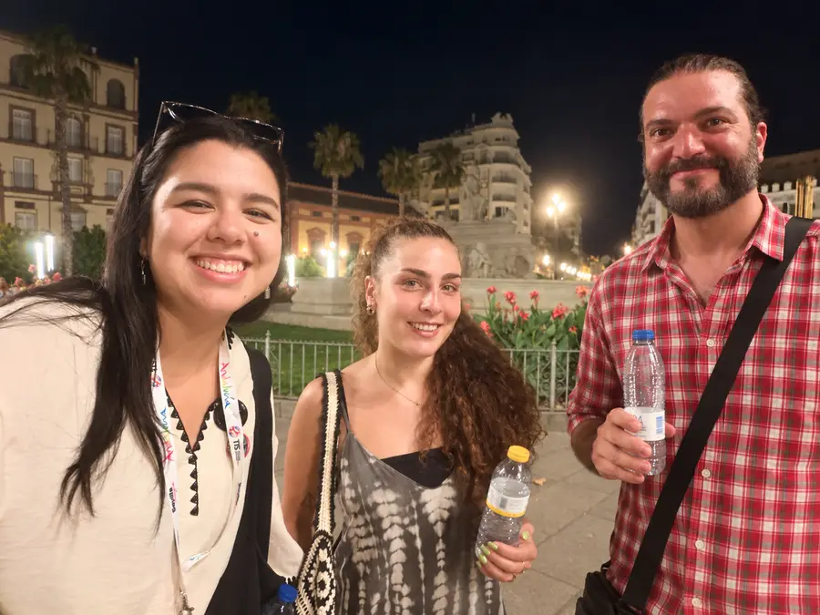 Group from the Federation of Jewish Youth of Spain on a guided tour of the old Jewish quarter of Seville with the guides of Altai Turismo